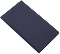 REALSYSTEM Zsebnaptár REALSYSTEM Standard álló fehér lapos kék 2027 (5811-04) - papir-bolt