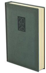 TopTimer Határidőnapló TOPTIMER Classic C020 B/5 napi sárga lapos zöld 2026 (C020C-006) - papir-bolt