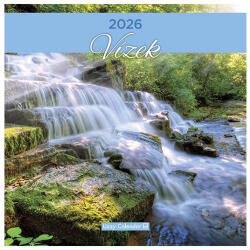 LIZZY CARD Falinaptár LIZZY CARD 300x600mm álló Vizek 2026 (21676) - papir-bolt