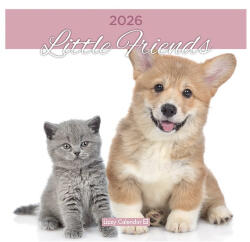 LIZZY CARD Falinaptár LIZZY CARD 300x600mm álló Little Friends 2026 (21669) - papir-bolt