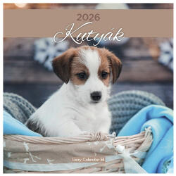 LIZZY CARD Falinaptár LIZZY CARD 300x600mm álló Kutyák 2026 (21668) - papir-bolt