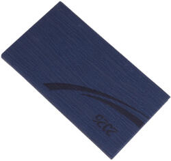 REALSYSTEM Zsebnaptár REALSYSTEM Fashion fekvő fehér lapos kék 2026 (5700-04) - papir-bolt