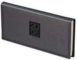 TOPTIMER Zsebnaptár TOPTIMER Classic C030 fekvő sárga lapos fekete 2026 (C030C-003) - papir-bolt