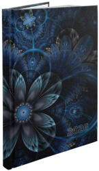 Realsystem Határidőnapló REALSYSTEM Picture B/5 heti fehér lapos Fraktál 2026 (5611-65) - papir-bolt