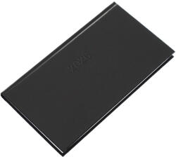 REALSYSTEM Zsebnaptár REALSYSTEM Standard fekvő fehér lapos fekete 2027 (5711-01) - papir-bolt