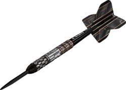 ONE80 Dart szett Mission steel Tycho 22g, fekete-bronz, 95% wolfram