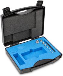 KERN súlykészlet precíziós mérlegekhez 1 g - 50 g műanyag dobozban, OIML F2 súlyosztály (334-024)