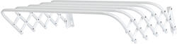 Eurogold Falra szerelhető harmonika ruhaszárító (80cm) (7640114035845) Ruhaszárító