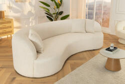 Velora Design kanapé Velora 230 cm 3 személyes bézs bouclé