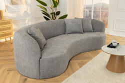 Velora Design kanapé Velora 230 cm 3 személyes szürke bouclé