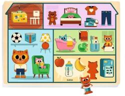 DJECO Formaillesztő - Házban - Djeco (DJ01834)