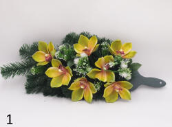  Sírcsokor - hab orchidea