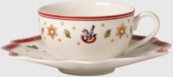 Villeroy & Boch V&B Toy's Delight kávés-teás csésze alátéttel fehér (14-8585-1293)