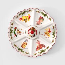 Villeroy and Boch V&B Toy's Fantasy osztott kínálótál 38cm, Nosztalgikus ajándékok (14-8332-3522)