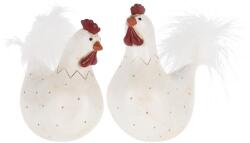  Polirezin Tyúk 103X75X140Mm Mix, Fehér