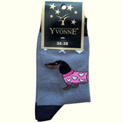 Yvonne Kutyás Mintás Zokni (Yv1015)