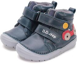D.D.Step Valódi bőr D. D. step kisfiú bokacipő, puha filc béléssel - gyerekcipo - 16 045 Ft