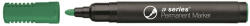 A-Series Alkoholos marker 3mm, kerek végű A-series zöld (63782)