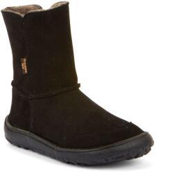 Froddo încălțăminte barefoot de iarnă pentru copii TEX SUEDE Black G3160250-7 | ghete înalte cu fermoar | cizme impermeabile cu membrană și talpă flexibilă - 26