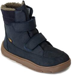 Froddo Chlapecké zimní barefoot boty ZERU TEX WINTER Dark Blue G3160240, tmavě modrá - 24
