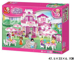 Sluban Girl's Dream - Étterem építőjáték készlet (M38-B0150)