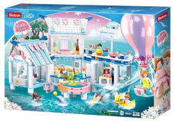 Sluban Girl's Dream - Medencés villa építőjáték készlet (M38-B0929)