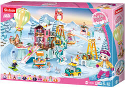 Sluban Girl's Dream - Síparadicsom óriás építőjáték készlet 11 figurával (M38-B0962)