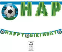  Soccer Fans, Focis Happy Birthday felirat FSC 2 m (PNN93751)
