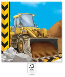  Építkezés Grabber szalvéta 20 db-os 33x33 cm FSC (PNN95470) - oliviashop