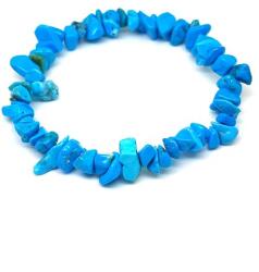 R. M. ékszer Splitter karkötő Howlit szin kék (098563)