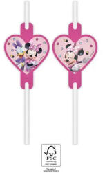  Disney Minnie Junior papír szívószál, 4 db-os szett FSC (PNN93944) - oliviashop