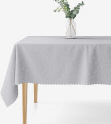 Goldea ünnepi szögletes teflon terítő - szürke nagy ornamentekkel ékesített 100 x 140 cm