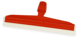 IGEAX élelmiszeripari gumis padlólehúzó, univerzális nyélcsatlakozással, 35 cm piros