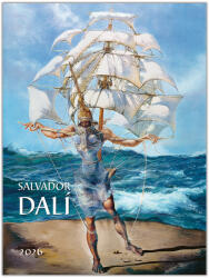 Dayliner Salvador Dalí, képes falinaptár 2026
