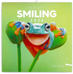 Realsystem Keep Smiling, képes lemeznaptár 2026