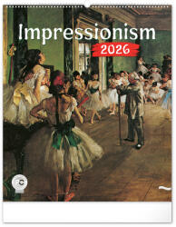 Realsystem Impressionism, képes falinaptár 2026