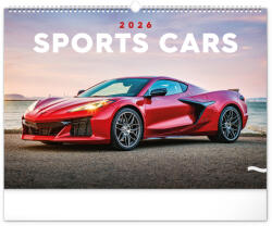 Realsystem Cars, képes falinaptár 2026