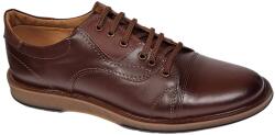 Ciucaleti j Pantofi barbati casual din piele naturala Maro cu Siret GKR231MS, marimea 42