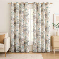decoDoma Draperie decorativă CELESTA albă 135 x 250 cm 1 buc