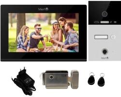 Mentor Kit VideoInterfon WiFi 1 familie Mentor SYKT087B 7 inch AHD 2MP 24V 2 fire 5in1 Negru (MMDSYKT087B)