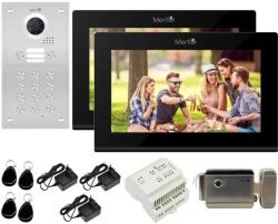 Mentor Kit VideoInterfon WiFi 2 familii Mentor SYKT078B 10.1 inch FHD 2MP 24V 2 fire Negru (MMDSYKT078B)