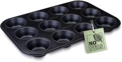 Zenker Forma pentru briose Zenker Perfect Black 12 cu antiaderenta dubla otel rezistent Made in Germany (6585)