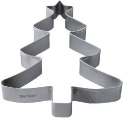 Zenker XL Forma pentru Biscuiti Tannenbaum 2in1 Otel Inoxidabil Argintiu (7719)