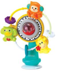 Infantino Jungle Riesenrad Jucarie Interactiva pentru Bebelusi BPA-Free cu Ventuza si Muzica (315125-00)