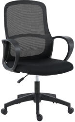 pakoworld Scaun de birou Zuena, Negru, 61x58x93 cm (375-000015)
