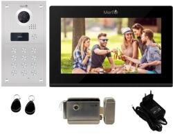 Mentor Kit VideoInterfon WiFi 1 familie Mentor SYKT076B 10.1 inch FHD 2MP 24V 2 fire Negru (MMDSYKT076B)