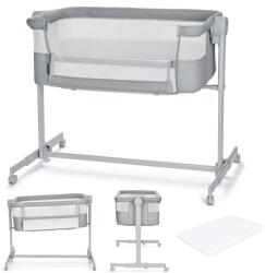 KinderKraft Patut Co-sleeper Kinderkraft Neste Up, Full Light Grey (klneup02lgrf000)