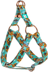 april & june Yorkshire terrier, Yorki, kék - Belelépős Kutyahám - blue - april & june (anj-sih-179-XXS-15-R)