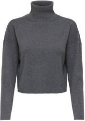 ONLY Pulover Onlama Life Ls Rib Rollneck Knt 15350404 BS000087 medium grey melange