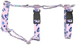 april & june Rózsaszín és kék kavicsok - Biztonsági Kutyahám és Macskahám - Pink and blue pebbles - april & june (anj-sh-251-XS-15-P)